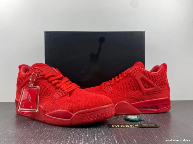 Rep AQ3559-600 Red 4 Retro Flyknit Jordan 0704